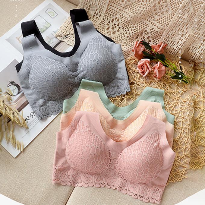 F2013 Comfortabele Katoenen Ondergoed, In te ademen en Verwijderbare van de de Sportenbustehouder van het Schuimstootkussen Lingerie