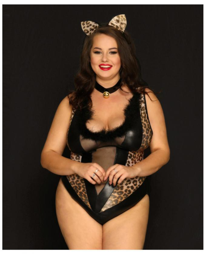 Plus Bodysuit van Grootte het Sexy Vrouwen ′ s Ondergoed van het Geslachtscosplay van Catsuit van het Lingerie Hete Erotische Latex