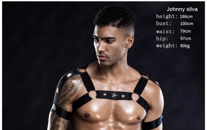 De sexy Bodysuit van het Mensen′ s Vest van de de Uitrustingsriem van het Lingerie Vastgestelde Geslacht Nachtkleding van het de Rolspel
