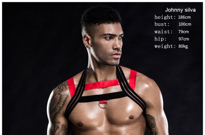 De sexy Bodysuit van het Vestpyjama's van Lingerie Vastgestelde Mensen ′ s Nachtkleding van de Uitrustingscatsuit Hete Erotische