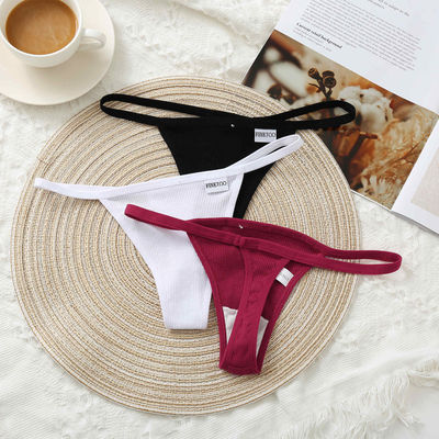 De in te ademen Sexy van de Katoenen Vrouwen Ondergoed50kg 60kg Sexy T Broek Dame Thongs