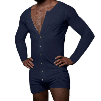Van de de Zomerpyjama van sexy Mensen de Vastgestelde Stevige Sleeveless Mensen Sexy Onesie Jumpsuit