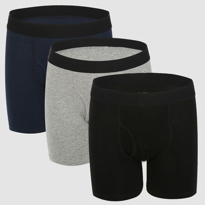 Van de Katoenen van de bamboevezel van de Borrelsmensen Boksermemoranda van Spandex het Rayon xs-2XL Ondergoed