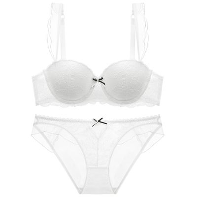 vulden de Witte Uiterst dunne Transparante de Bustehouderxxxl Dames Underwired van 80B 85C 90B 90C niet Bustehouders op