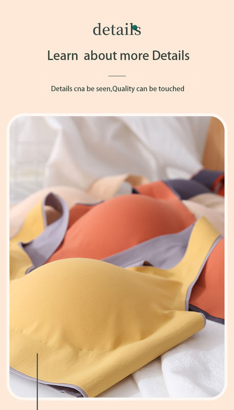 De nylon van het de Bustehouder Comfortabele Duidelijke Geverfte Latex van de Vrouwen Naadloze Sport Achtersluiting