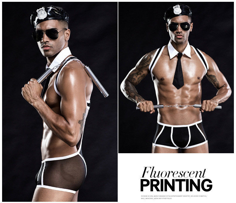 Bloemen Sexy de Politielingerie van Cosplay
