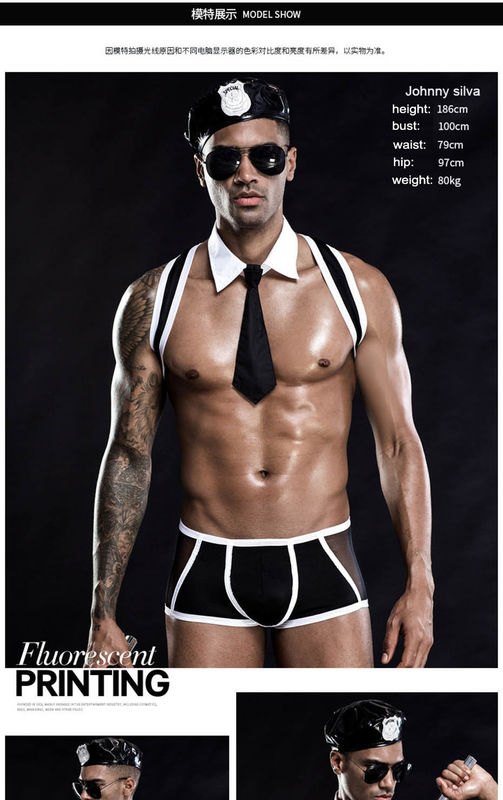 Bloemen Sexy de Politielingerie van Cosplay