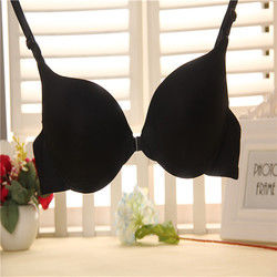 Nylon Katoenen 32a 38A Sexy Vrouwenbustehouders Duidelijk Geverft Front Closure Bra Full Cup