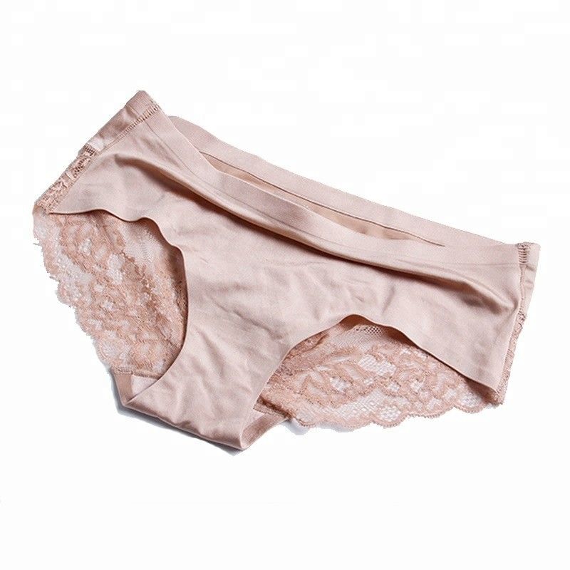 Van het de Damesondergoed van het hennepkant Zijde van het de Damesslipjes de Sexy Naadloze Gebreide Ijs