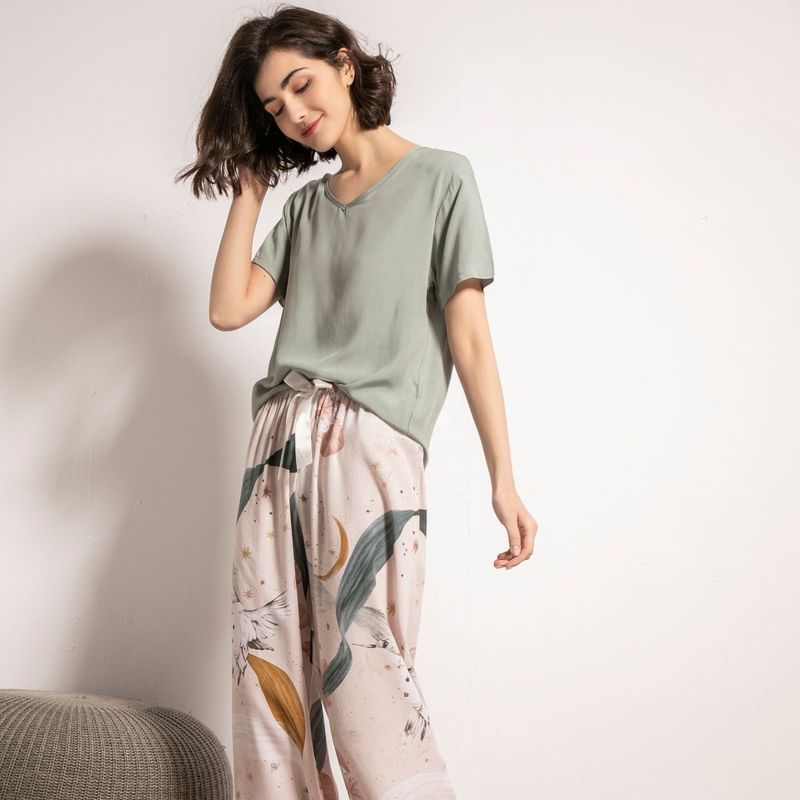 3XL Nachtkleding 62cm van vrouwenpyjama's het Kostuum van de de Zijdenacht van XS 2XL voor Dames