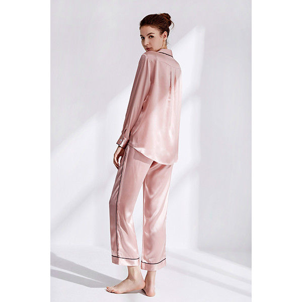 Van de de Pyjamanachtkleding van in te ademen Vrouwen Zijdeachtige van de de Dameszijde Nachthemden 70cm Lengte