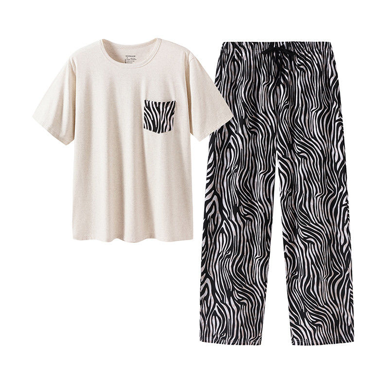 2XL l-van de Nachtkledings de Warme Pyjama's van Mensen Reeks van het de Nachtkostuum Tweedelige Gebreide