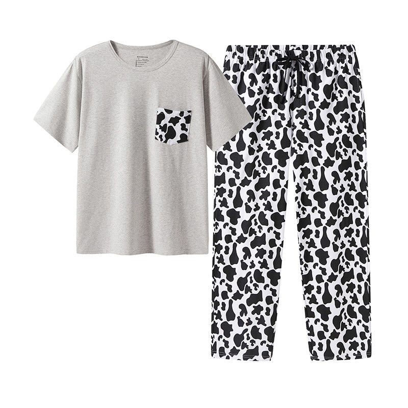 2XL l-van de Nachtkledings de Warme Pyjama's van Mensen Reeks van het de Nachtkostuum Tweedelige Gebreide