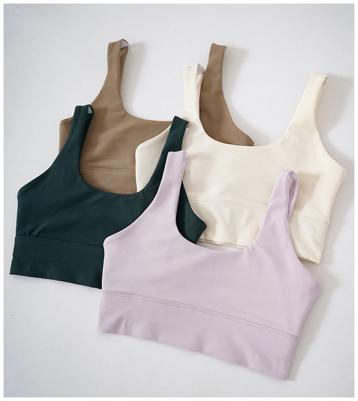 Uiteinde Lifying Geribbelde Naadloze Activewear XL de Yogabeenkappen van XXL Spandex en Hoogste Reeks