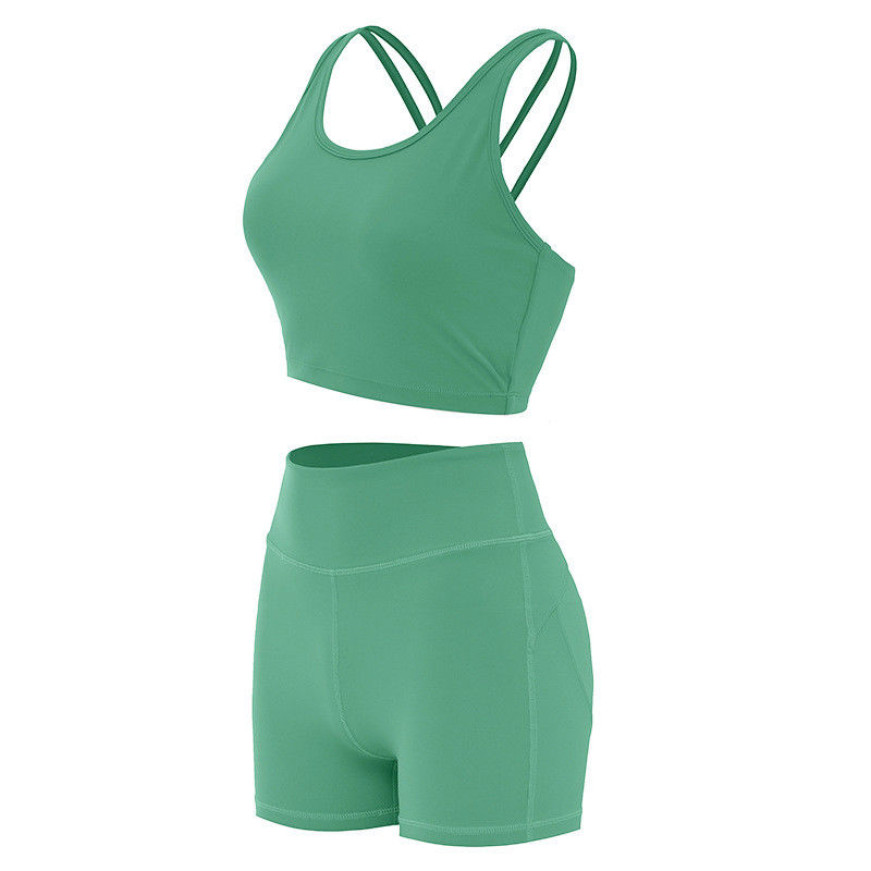Van de Borrels de Vrouwelijke Sporten van uiteindelifying van de de Bustehouders Geribbelde Naadloze Training Reeksen Activewear