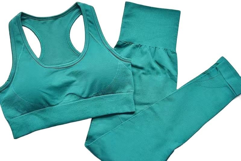Van de Polyester Vrouwelijke Sporten van het opleidingskostuum de Bustehouderss M L High Waist Fitness Beenkappen