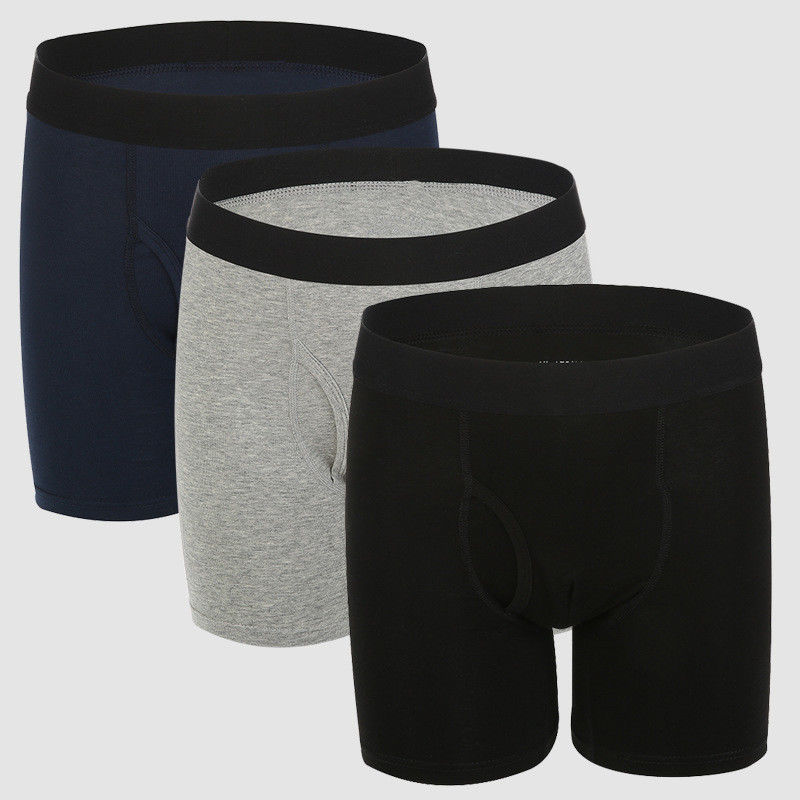 Van de Katoenen van de bamboevezel van de Borrelsmensen Boksermemoranda van Spandex het Rayon xs-2XL Ondergoed