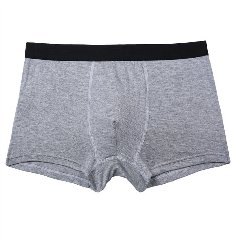 Zwart RTS-Bokser Katoenen Mensenondergoed 95 Katoen 5 Spandex-Ondergoed