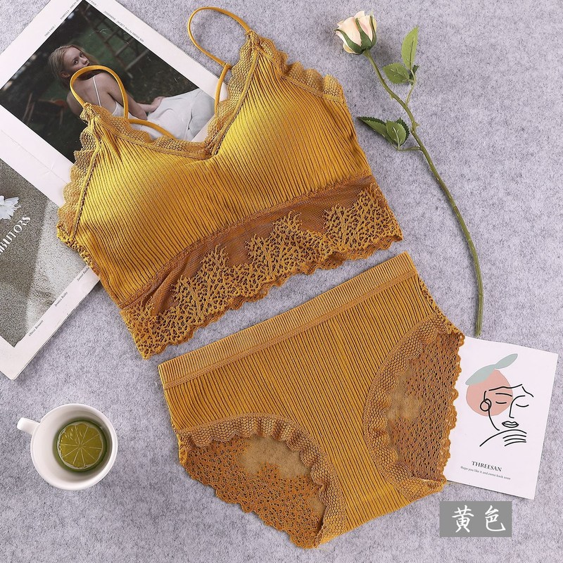 Naadloze Achter Verpakte 100kg-Katoenen Sexy Damesslipjebustehouder Vastgestelde 95C 95D Ééndelige Verzorging